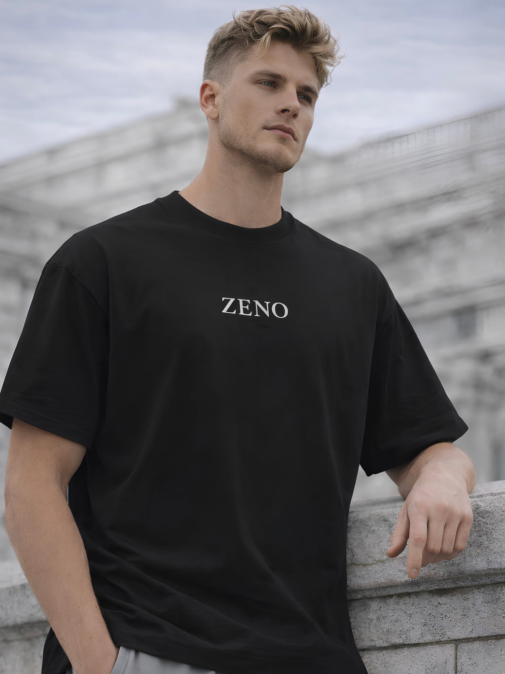 ZENO Oversized Organic Cotton T-Shirt